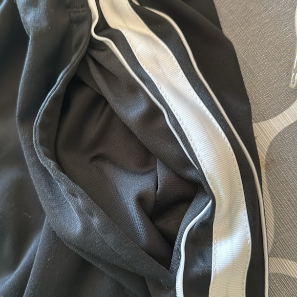 Nike Black & White Striped Basketball Pants Men’s Large EUC - Picture 4 of 4